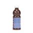 Braune Temperafarbe in der Flasche