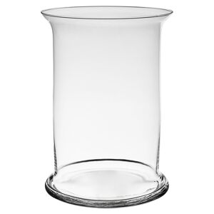 Vase „Romi“ Glas transparent Ø 18 x 27 cm