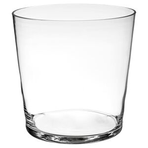Vase „Emil“ Glas transparent Ø 19 x 19 cm