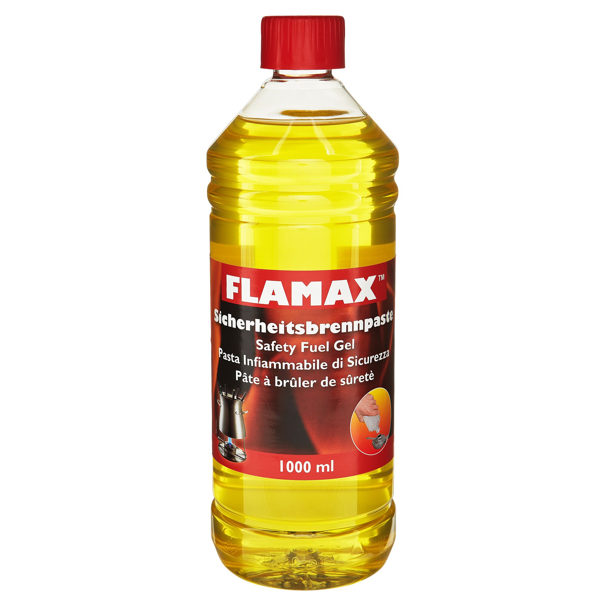 Flamax Sicherheitsbrennpaste 1000 ml Flasche