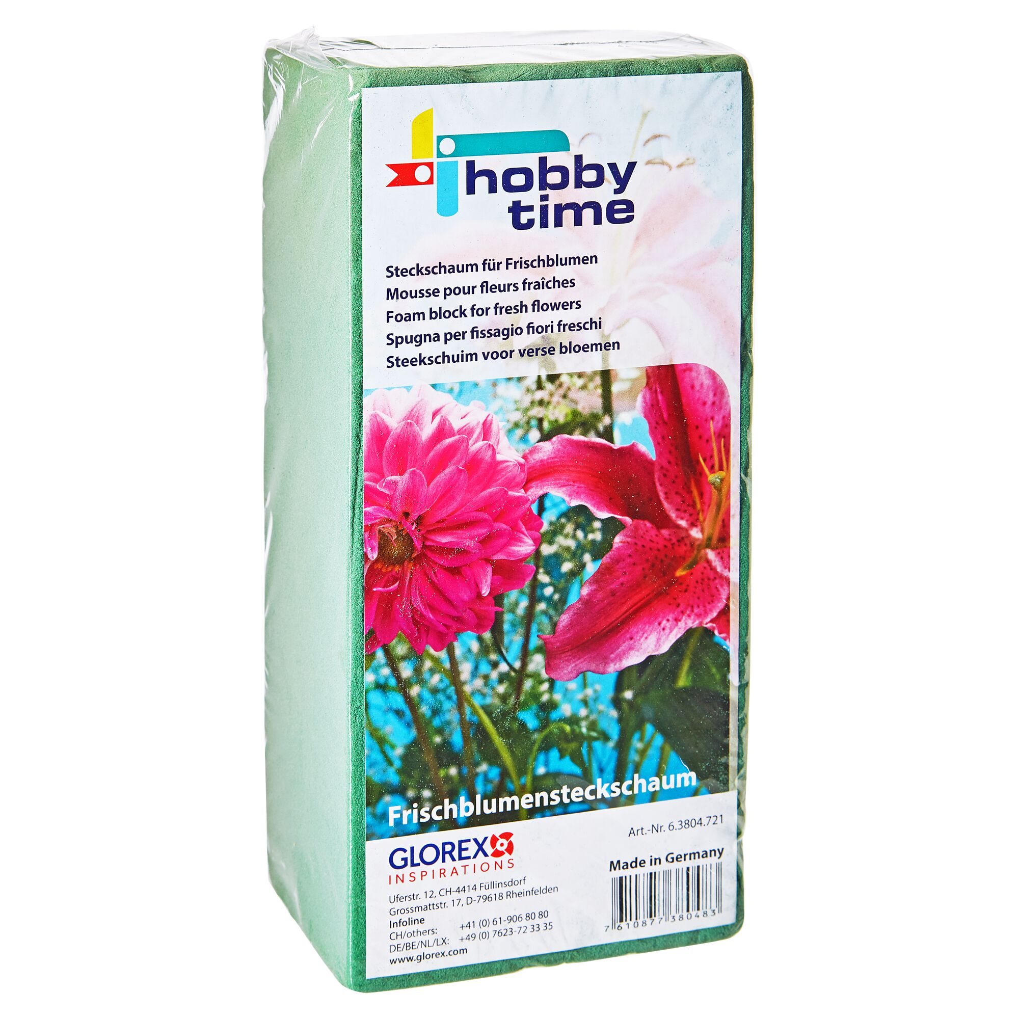 Grüner Steckschaum von Hobby Time