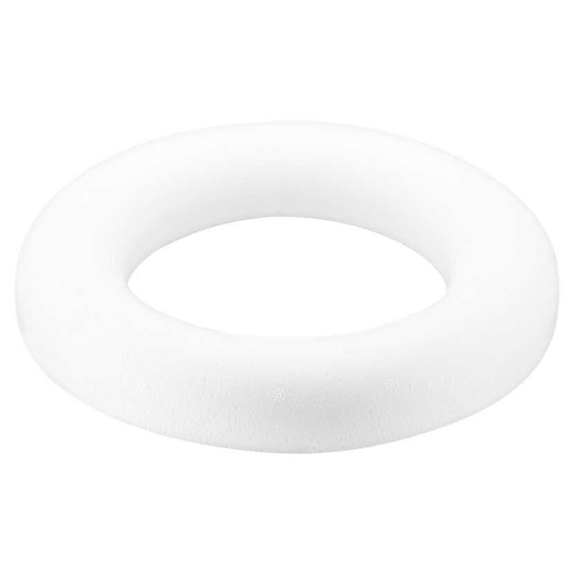 Halbring Styropor weiß Ø 25 cm