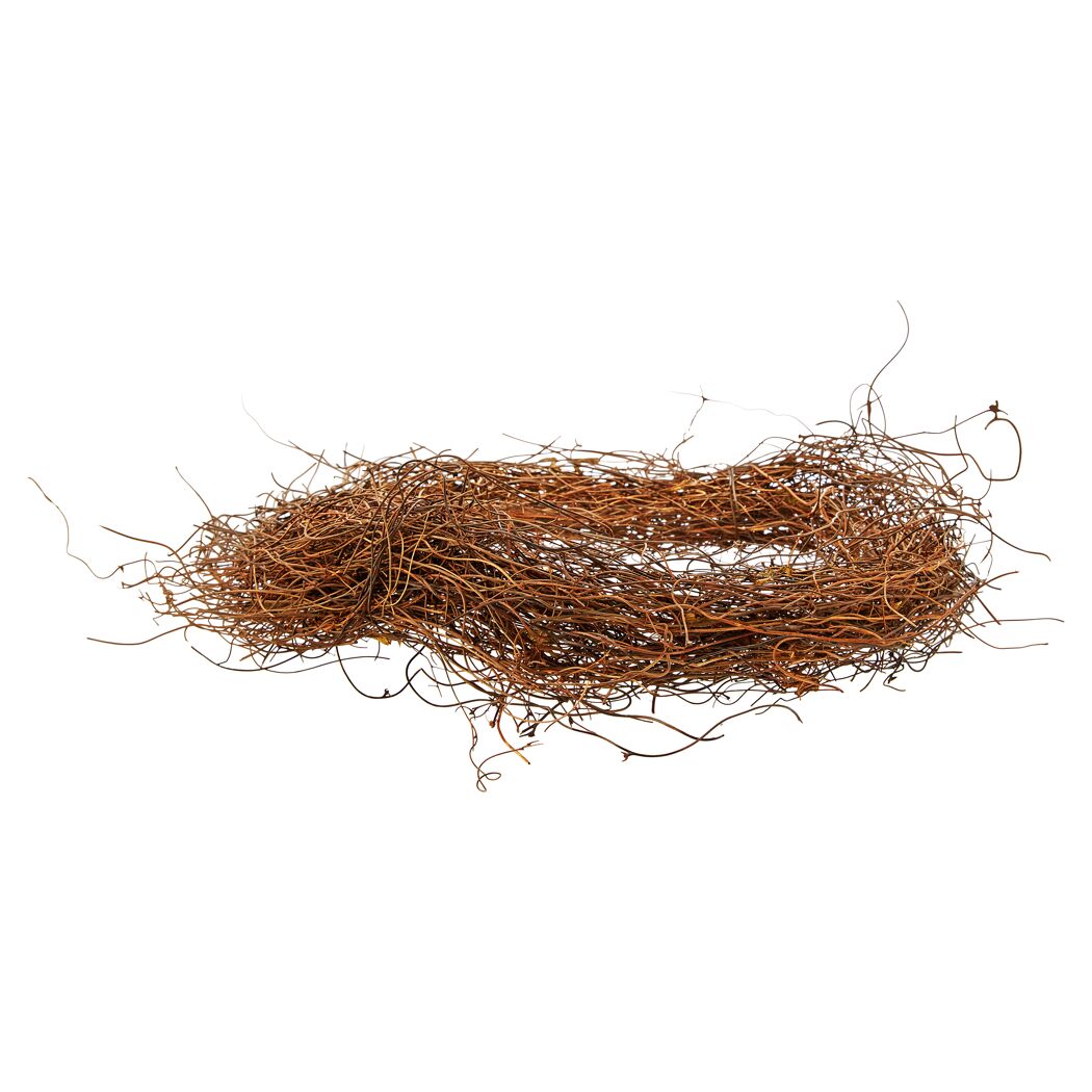 Rebgeflecht fein braun Kranz Ø 25 cm