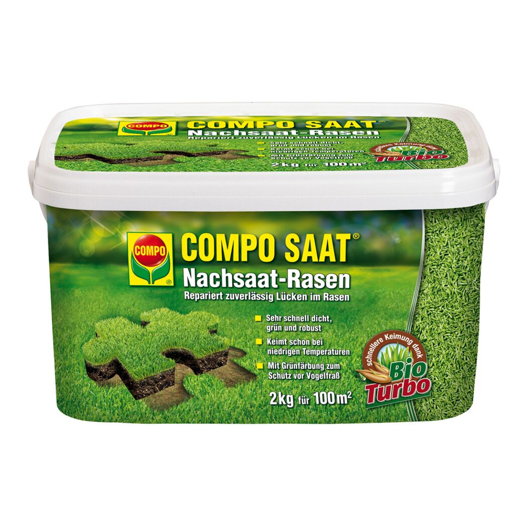 COMPO SAAT Nachsaat-Rasen 2 kg für 100 m²