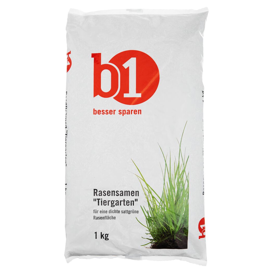 Rasensamen Tiergarten 1 kg Packung