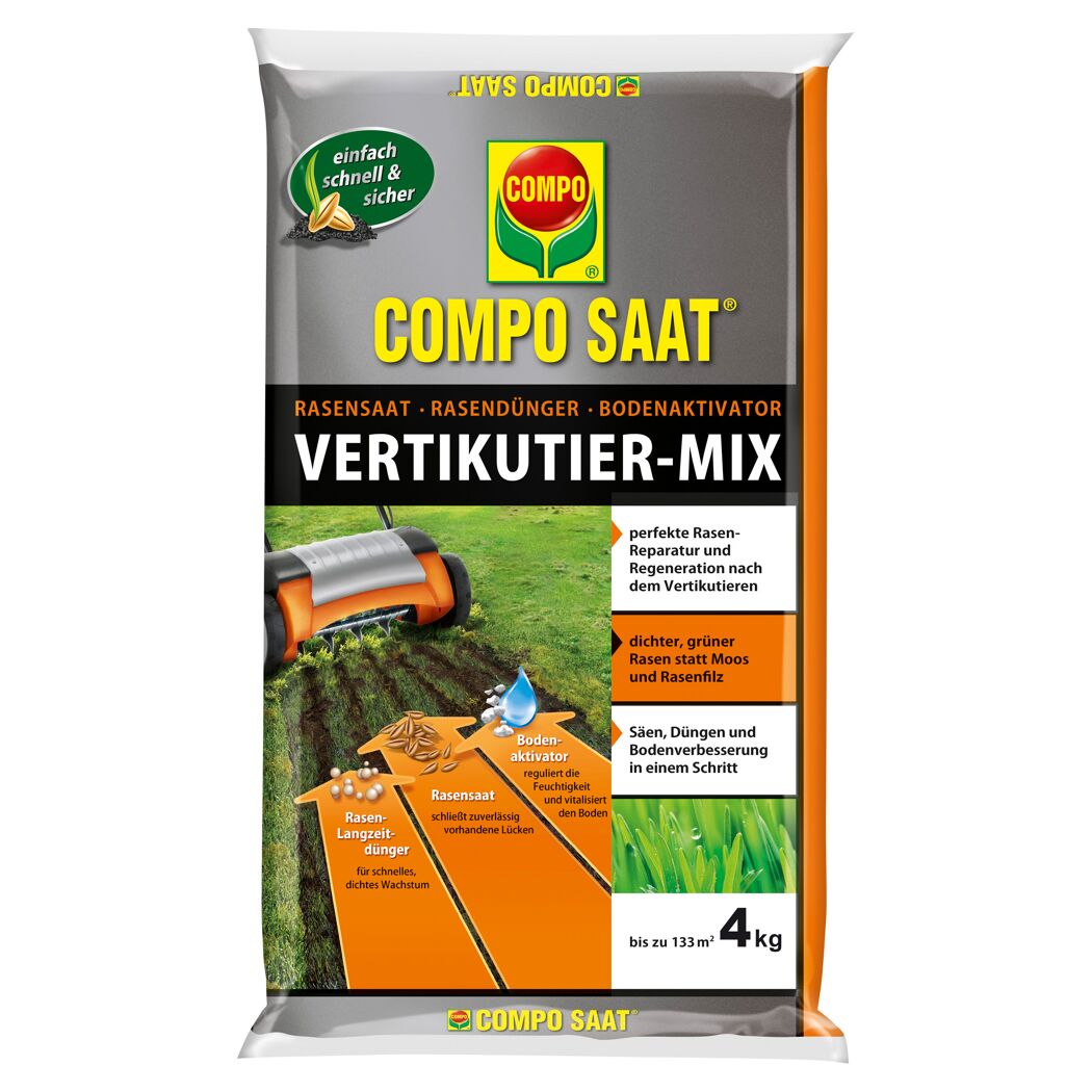 COMPO SAAT Vertikutier-Mix mit Vertikutierer