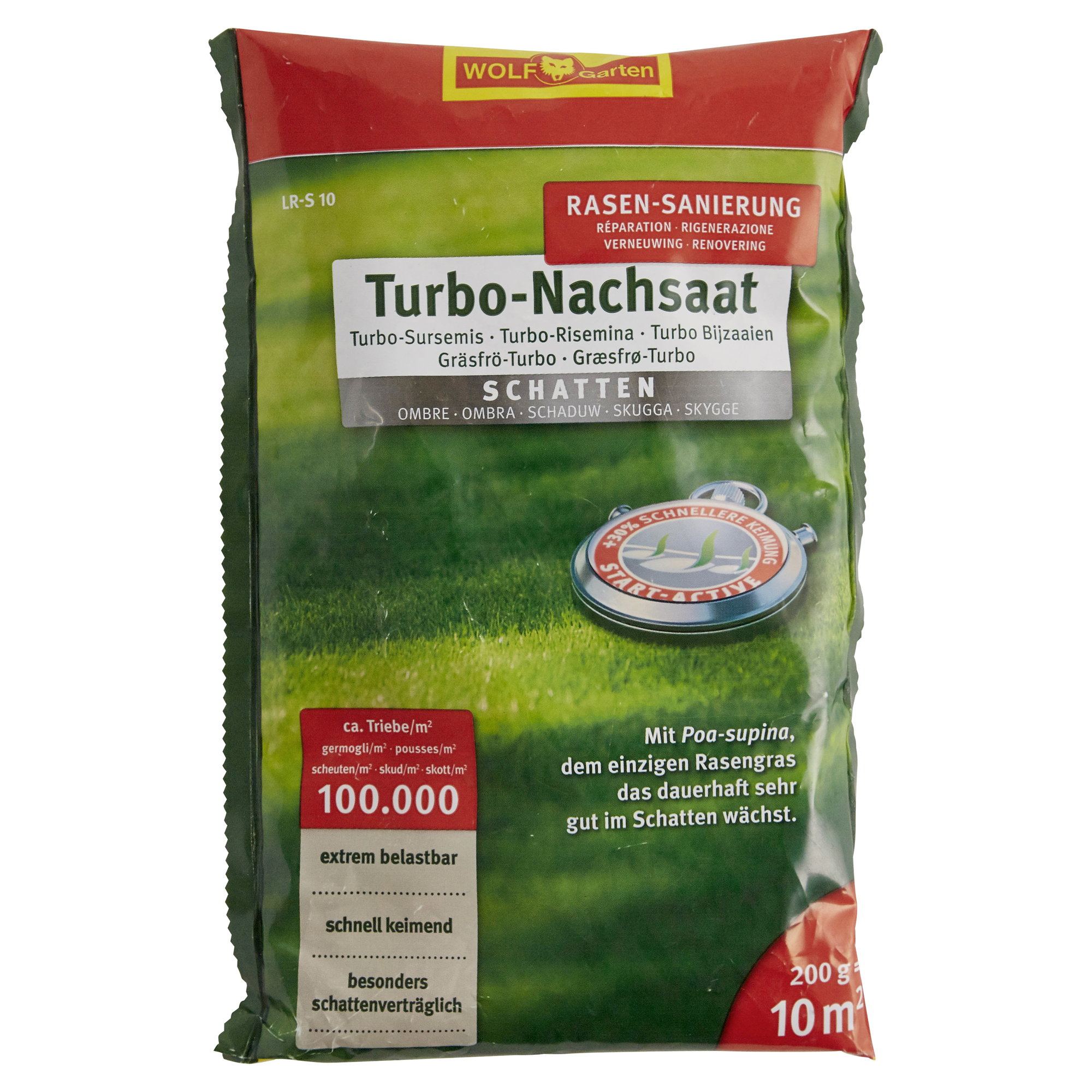Turbo-Nachsaat Schatten 10 m² 200 g + product picture