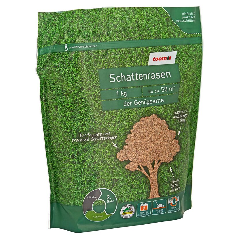 Toom Schattenrasen 1 kg für 50 m²