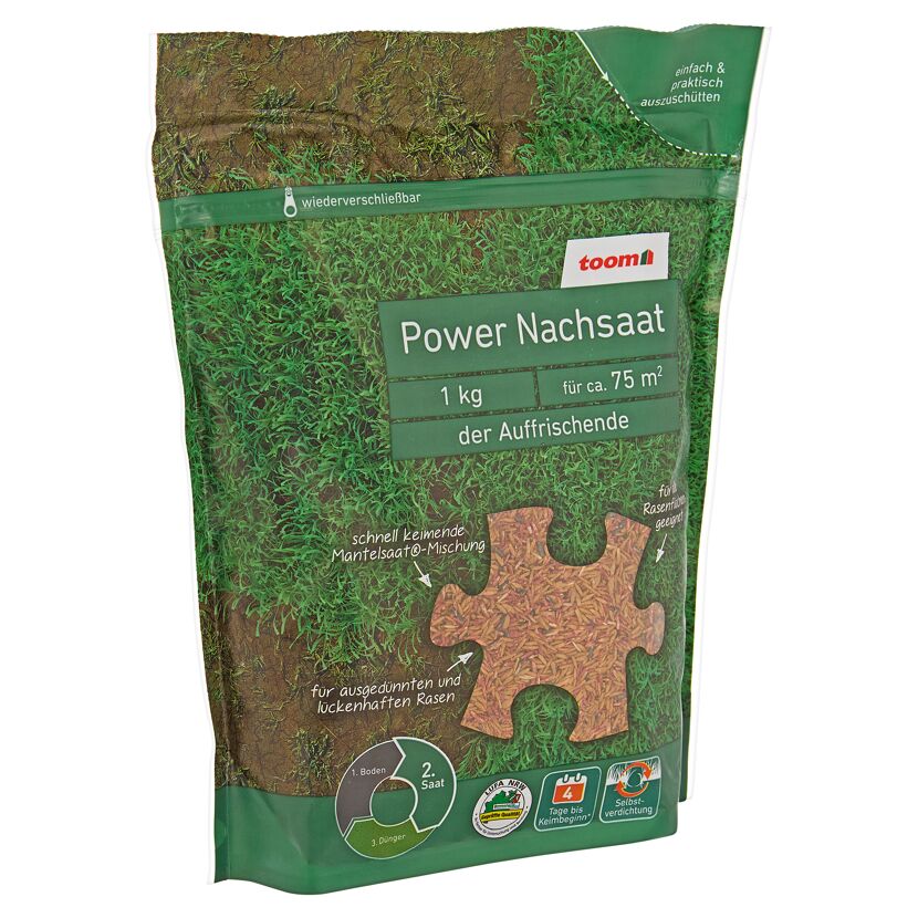 Toom Power Nachsaat 1 kg für ca. 75 m²