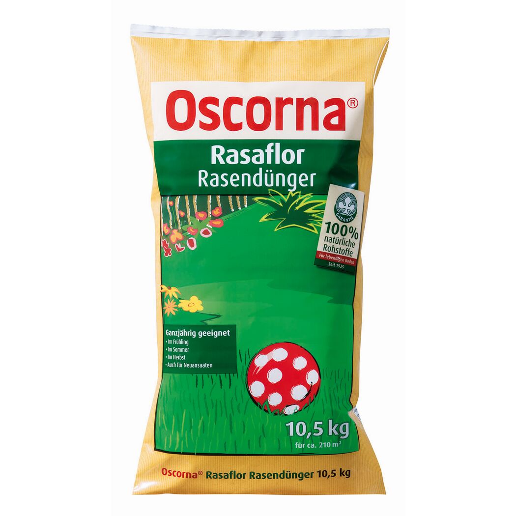 Rasendünger 'Rasaflor' 10,5 kg
