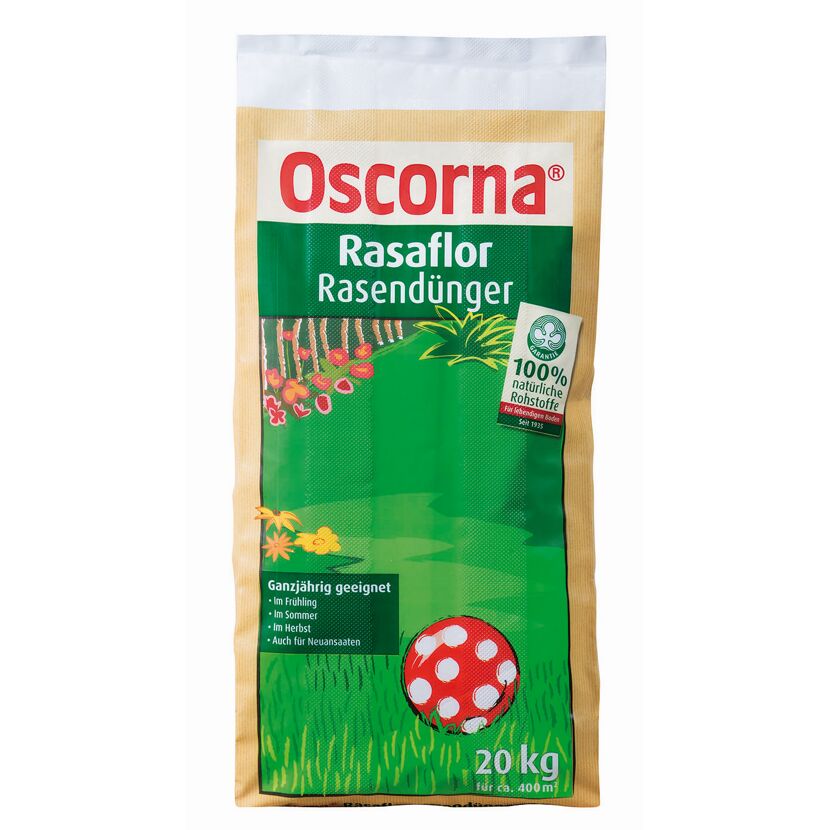 Rasendünger 'Rasaflor' 20 kg