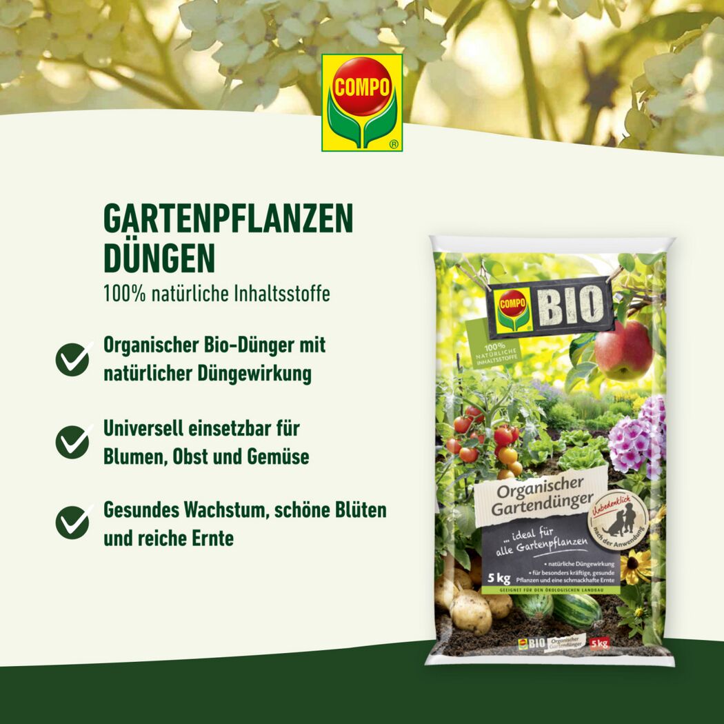 Bio Organischer Gartendünger 10,05 kg