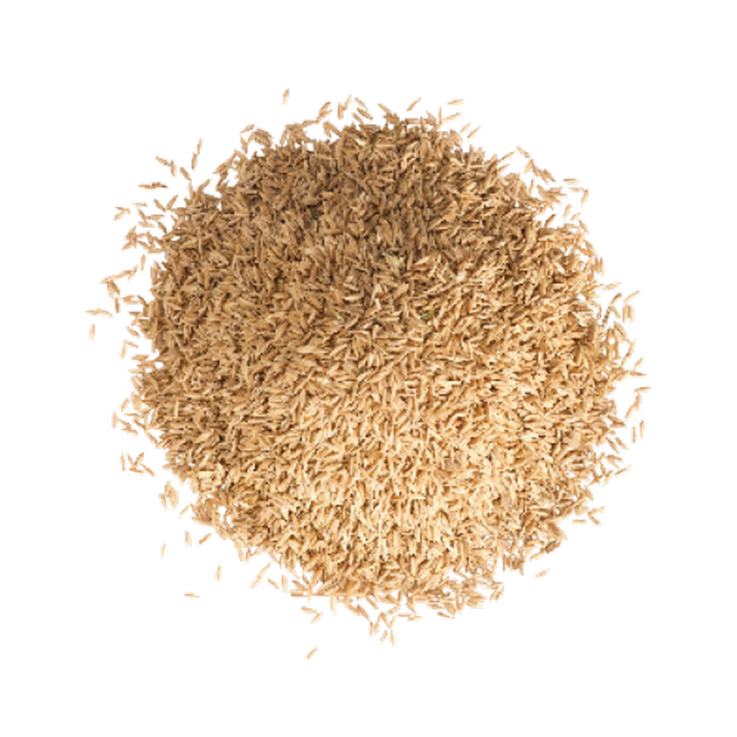 Haufen von Grassamen