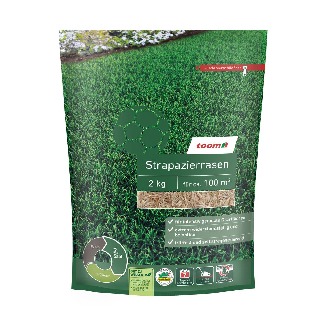 Rasensamen für 100 qm