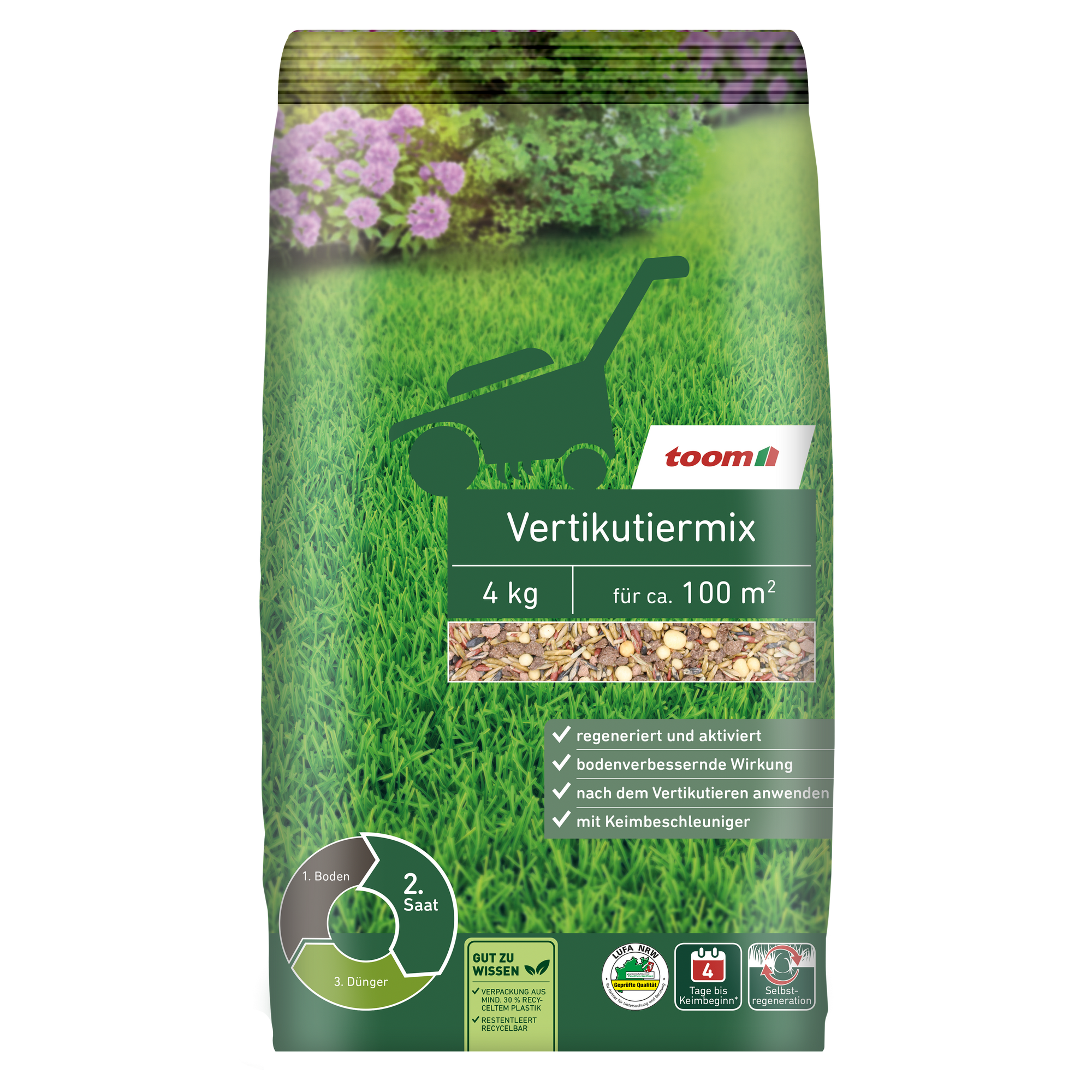 Vertikutiermix 4 kg für ca. 100 m² + product picture