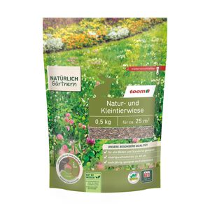 Natur- und Kleintierewiesensaat 0,5 kg niedrigwachsend
