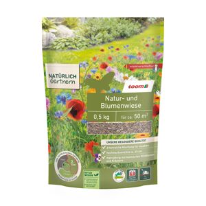 Natur- und Blumenwiesensaat 0,5 kg hochwachsend