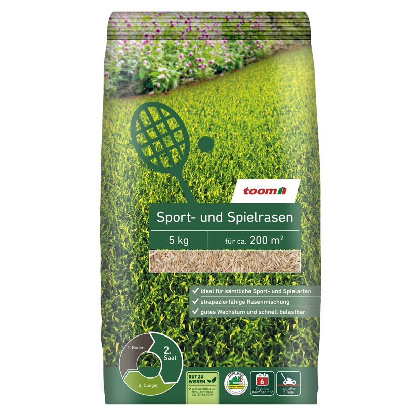 Sport- und Spielrasen 5 kg