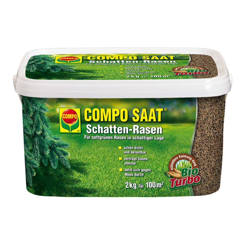 COMPO SAAT Schatten-Rasen 2 kg für 100 m²