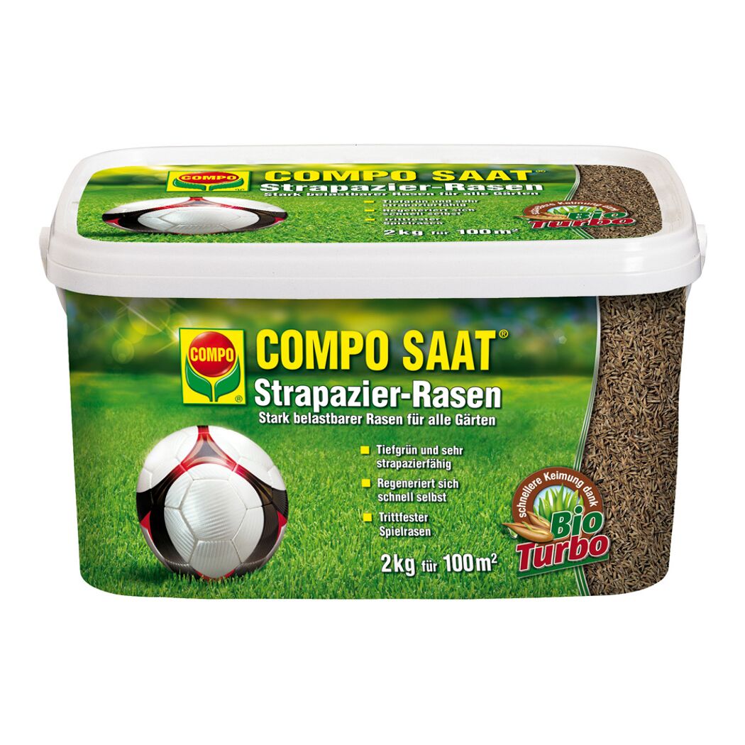 COMPO SAAT Strapazier-Rasen 2 kg für 100 m²