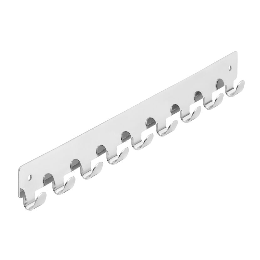 Metall Kleiderhakenleiste glänzend