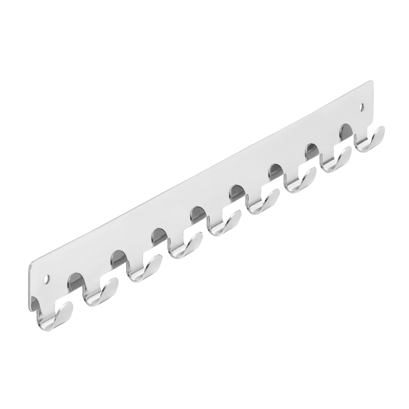 Metall Kleiderhakenleiste glänzend