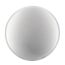 Runder Knopf Chrom matt