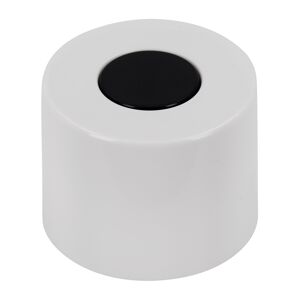 Möbelknopf weiß/schwarz Ø 30 mm