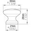 Zeichnung Knopf S87A-30HZ6V4 Kiefer natur