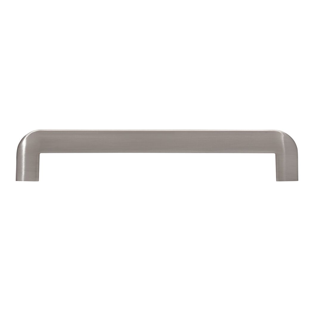 Metallgriff, vernickelt, fein geschliffen