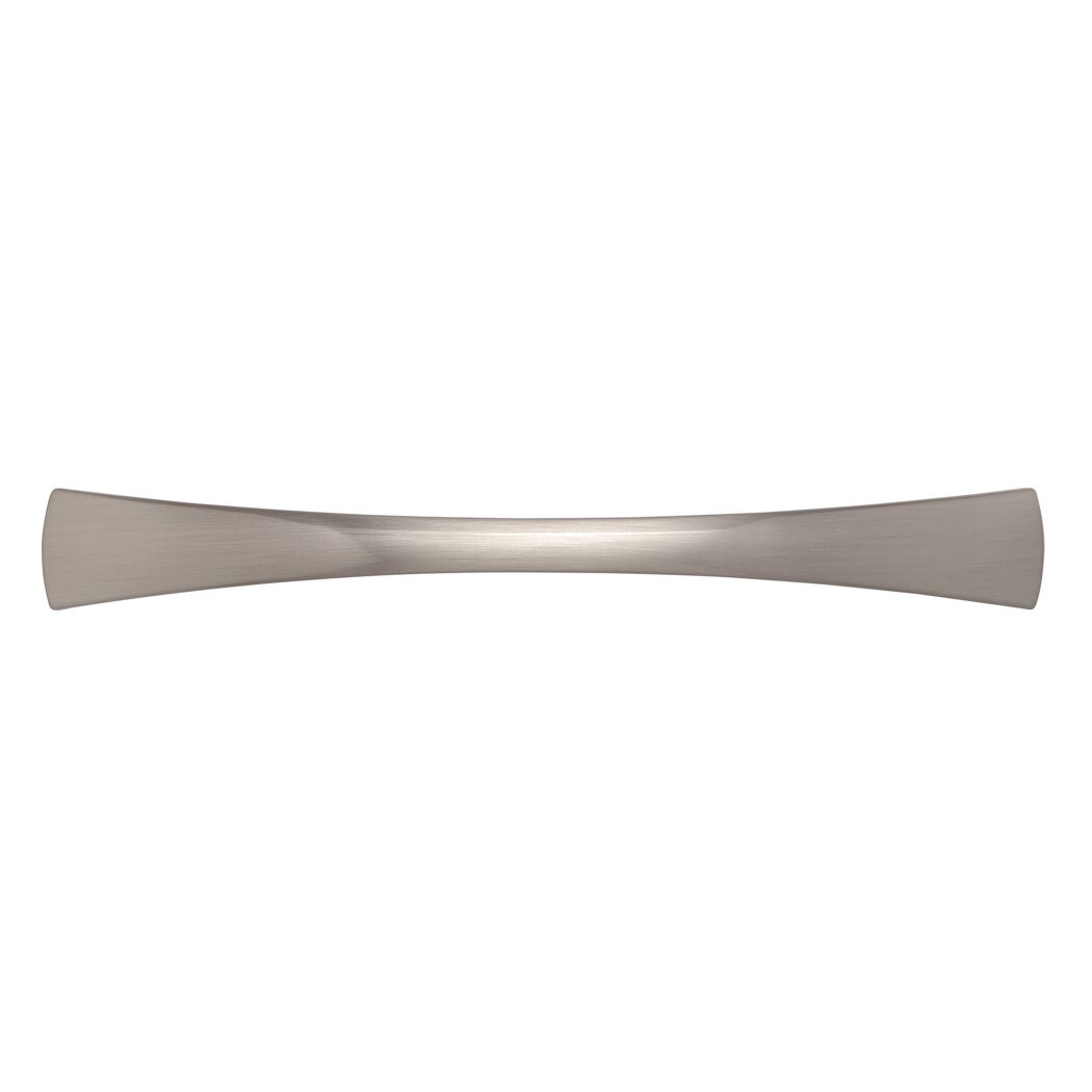Metallgriff, vernickelt, fein geschliffen