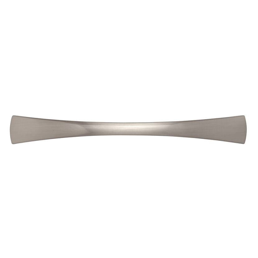 Metallgriff, vernickelt, fein geschliffen