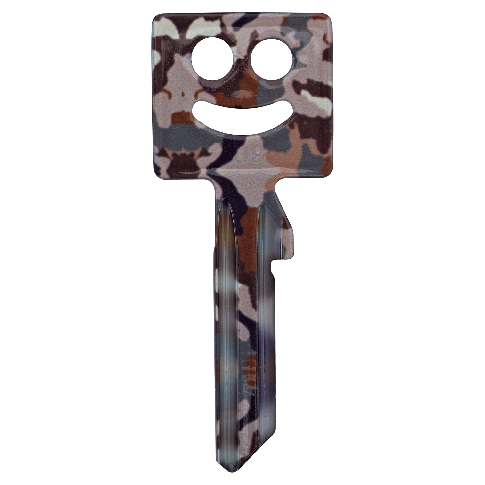 Schlüssel mit Smiley-Motiv