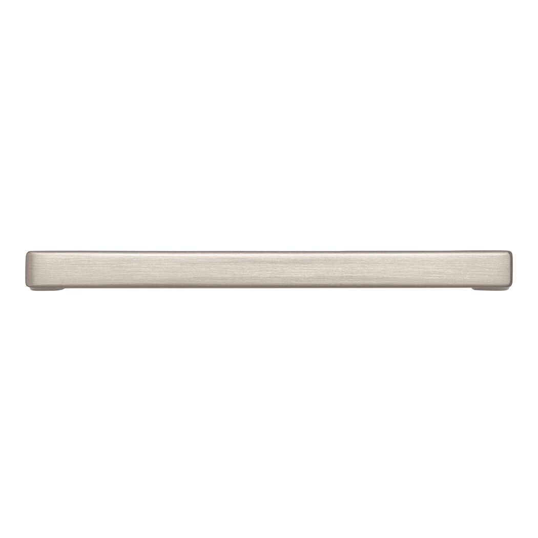 Metallgriff, vernickelt, fein geschliffen