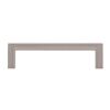 Metallgriff, vernickelt, fein geschliffen