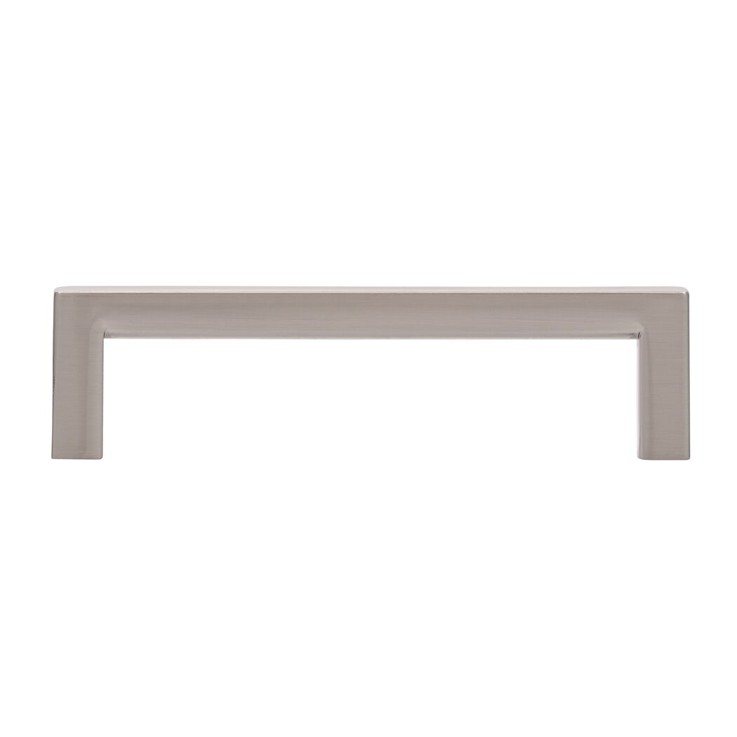 Metallgriff, vernickelt, fein geschliffen