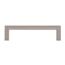 Metallgriff, vernickelt, fein geschliffen