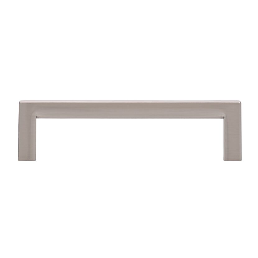 Metallgriff, vernickelt, fein geschliffen