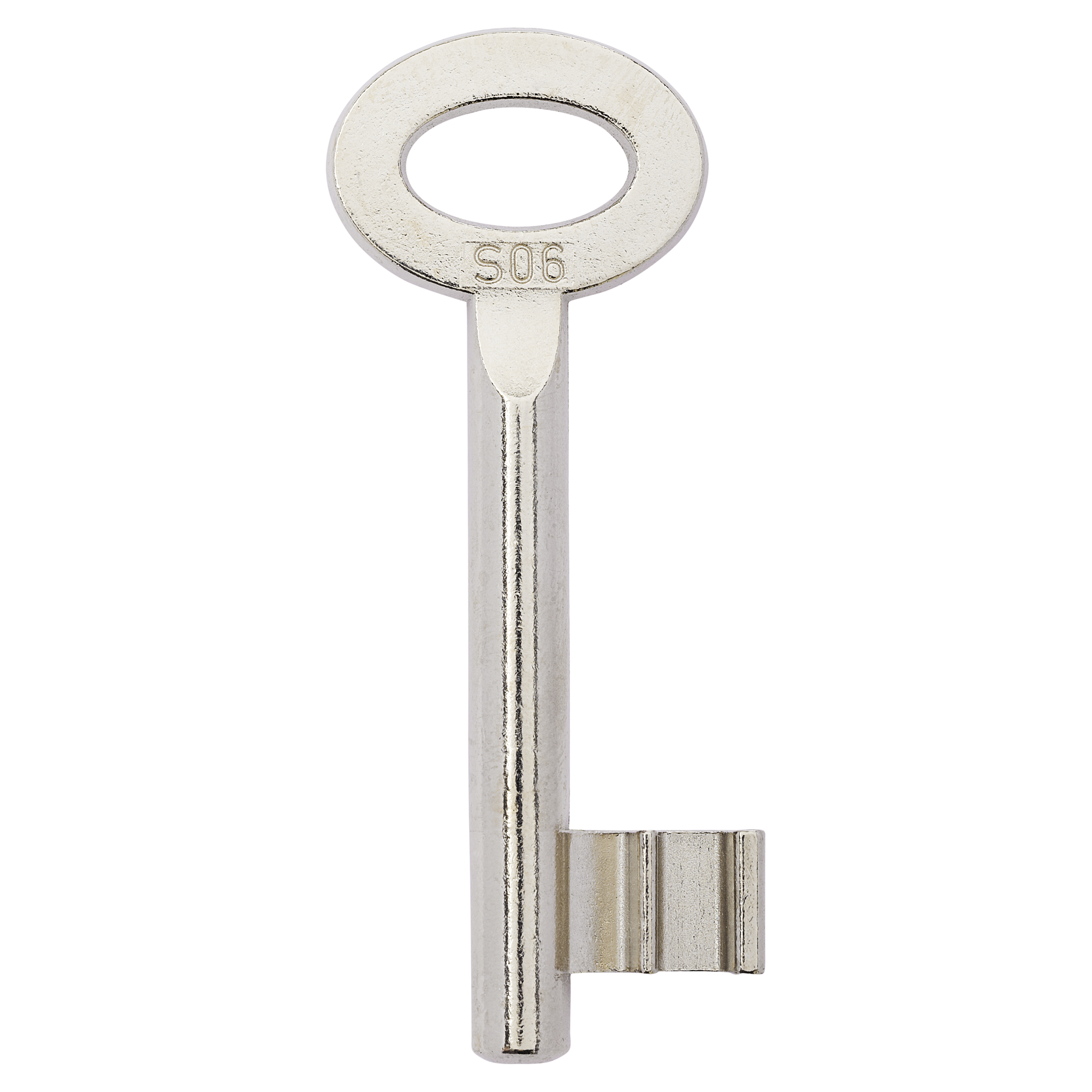 Silberner Buntbartschlüssel