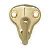 Goldfarbener Wandhaken