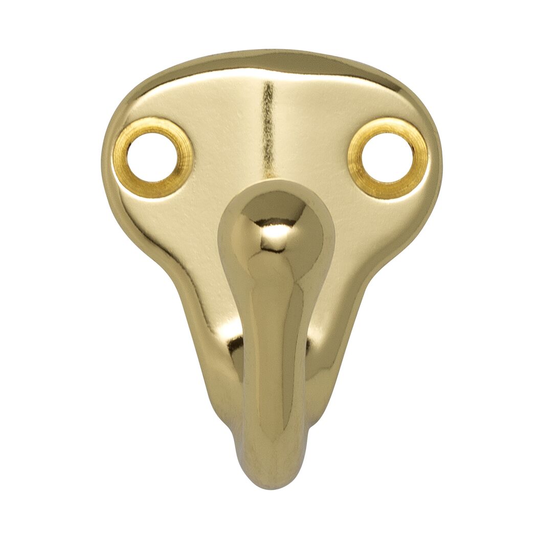 Goldfarbener Wandhaken