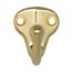 Goldfarbener Wandhaken