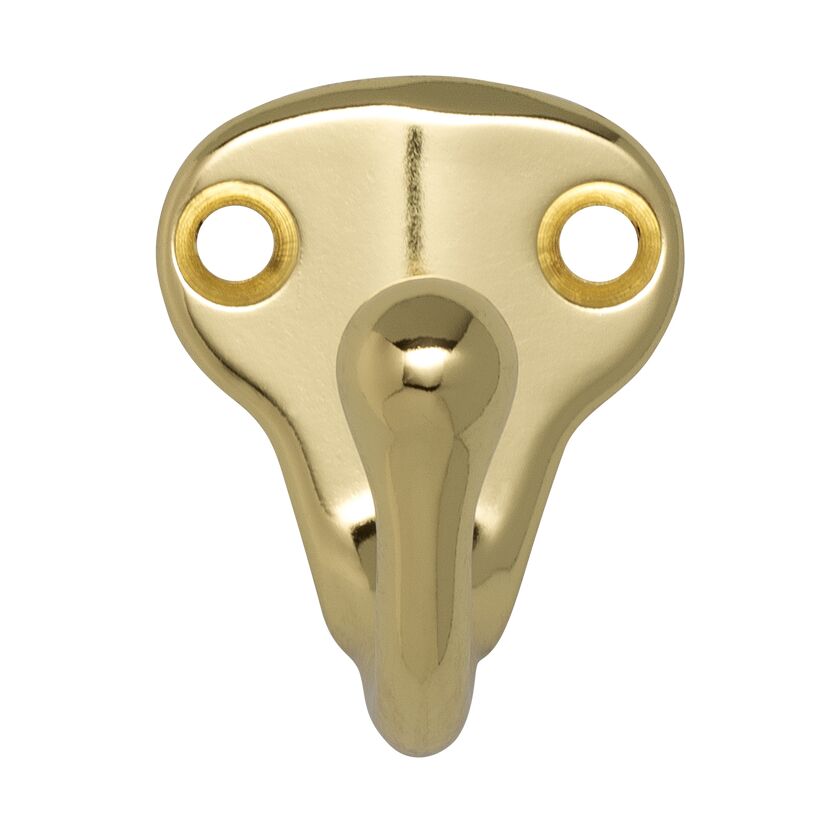Goldfarbener Wandhaken