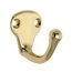 Goldfarbener Wandhaken