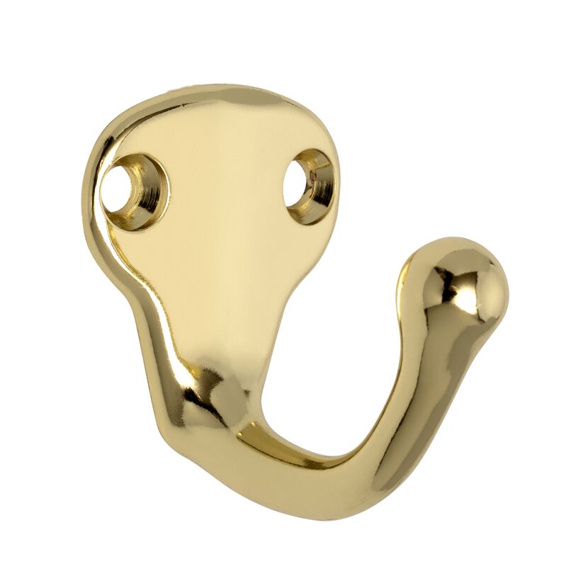 Goldfarbener Wandhaken