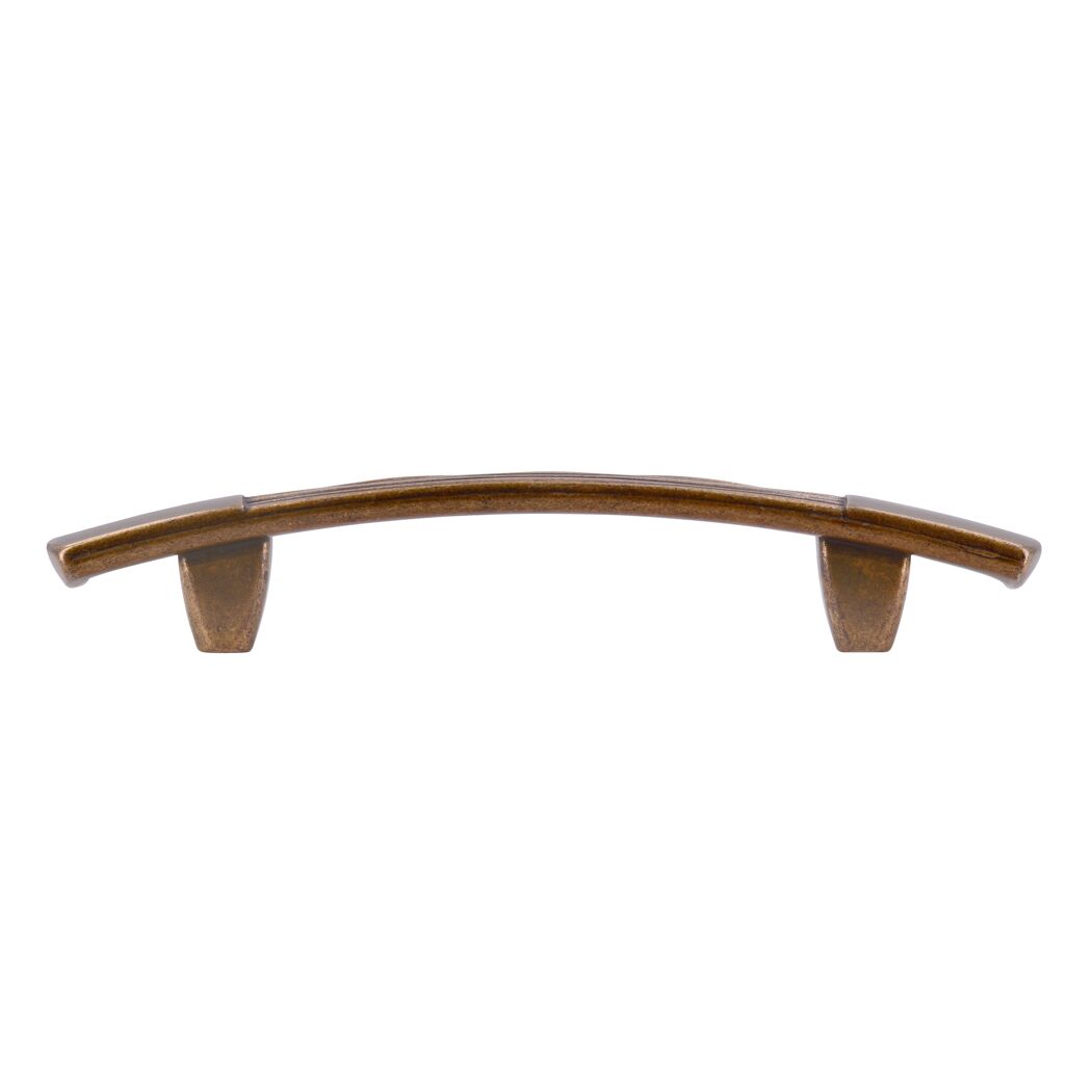 gebogener Möbelgriff aus Bronze