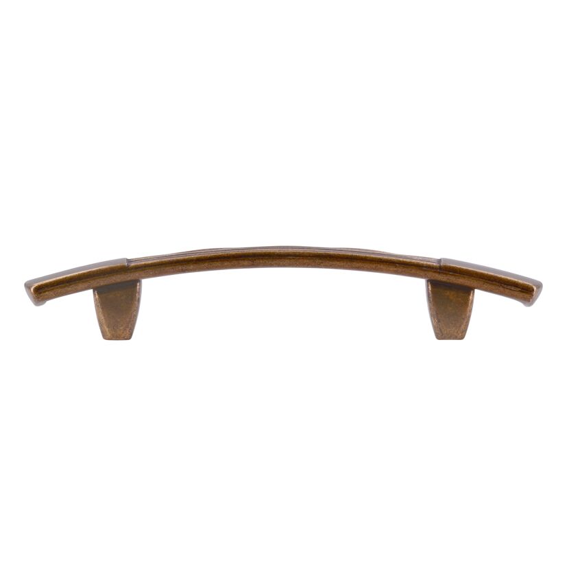 gebogener Möbelgriff aus Bronze