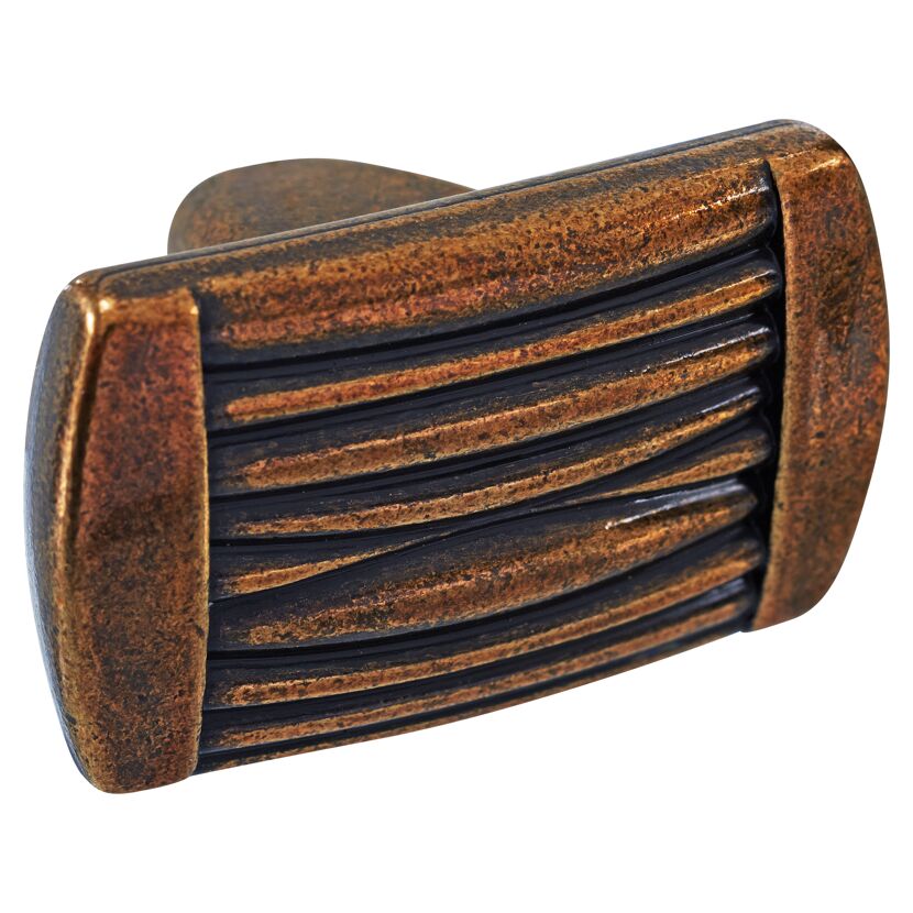Möbelknopf vermessingt 37 mm