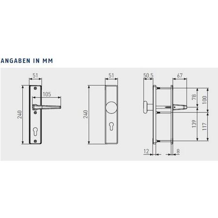 3. Bild von Schutzbeschlag 'SB600' F1 CLC/DFNLI