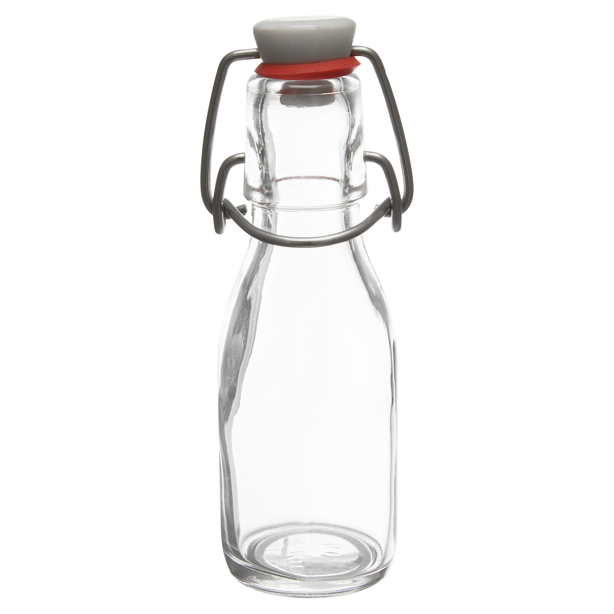 Leere Bügelflasche mit 100 ml Fassungsvermögen